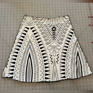Haystackks White Fantasia Brazilian Bias Skirt